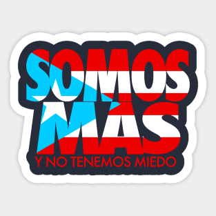 Somos Mas (we are many) Sticker